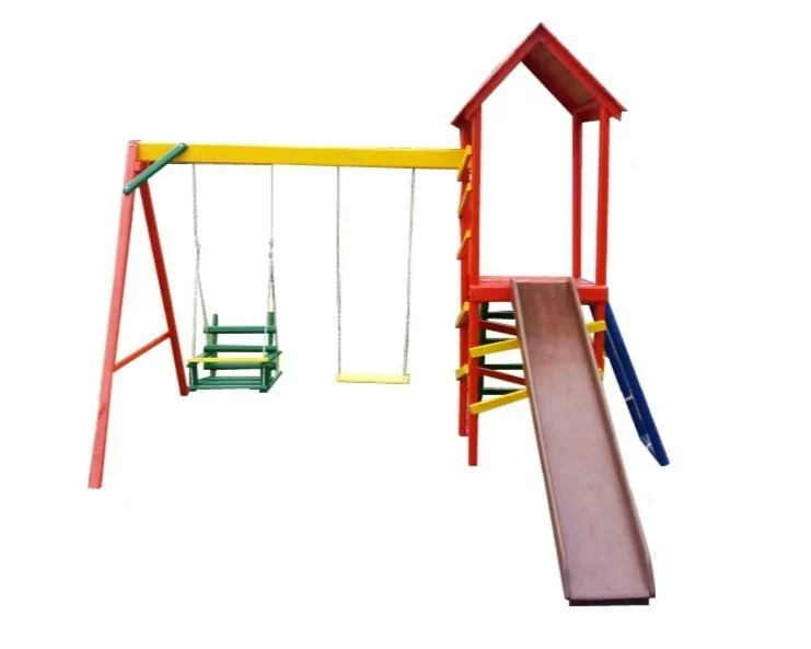 Playground Com Casinha 240x270x300 De Madeira Móveis Rústicos BV Magazine