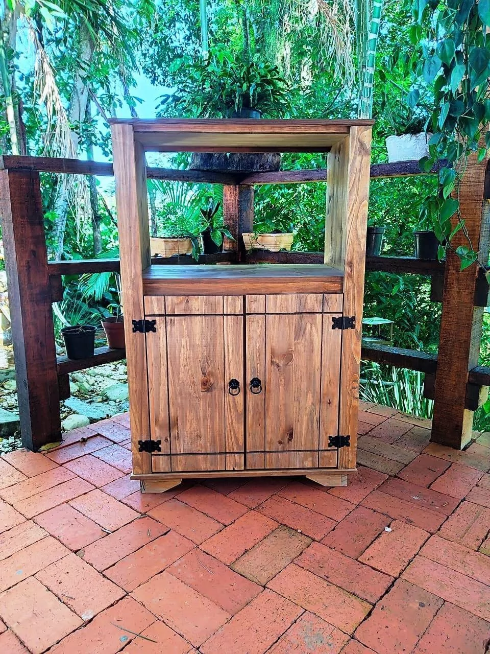 Balcão Multiuso Forno E Micro 1,15x48x72  Móveis Rio Negrinho