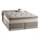 Cama Box + Colchão Queen Size Eruditto One Side Pillow Herval 158x198x64