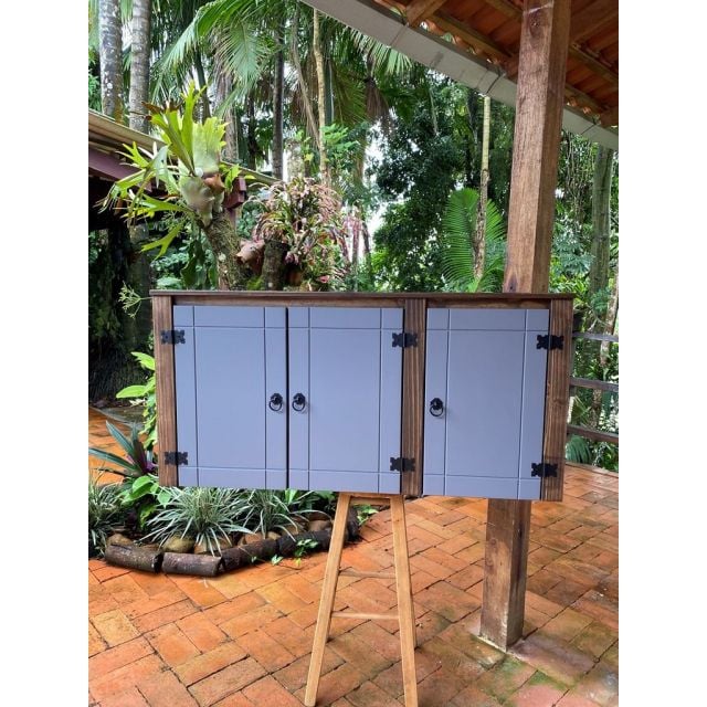 Aéreo 1,20m 3 Portas Fechadas Com Detalhes Em Cinza De Madeira Maciça Móveis Rio Negrinho Aéreo 1,20m 3 Portas Fechadas Com Detalhes Em Cinza De Madeira Maciça Móveis Rio Negrinho