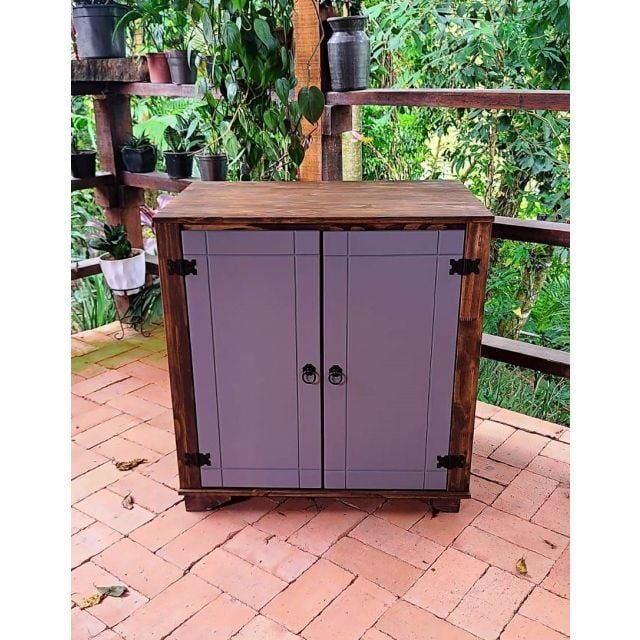 Balcão De 80cm 2 Portas Com Tampo Detalhes Em Cinza De Madeira Maciça Móveis Rio Negrinho Balcão De 80cm 2 Portas Com Tampo Detalhes Em Cinza De Madeira Maciça Móveis Rio Negrinho