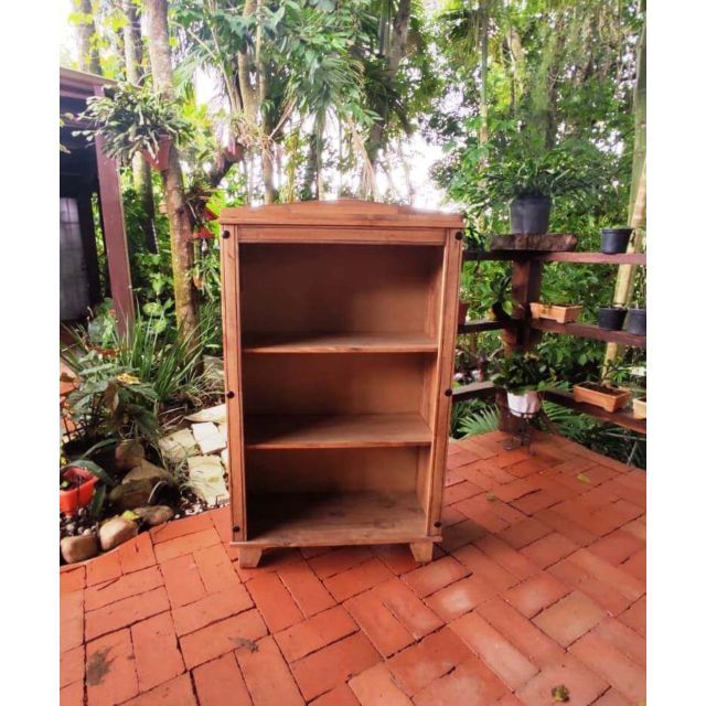 Estante Para Livros Pequena Madeira Maciça 1,10X74X32 Móveis Rio Negrinho Estante Para Livros Pequena Madeira Maciça 1,10X74X32 Móveis Rio Negrinho
