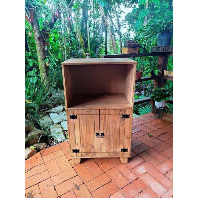 Balcão Para Forno/Micro Multi Uso 1,03x64x45 De Madeira Maciça Móveis Rio Negrinho Balcão Para Forno/Micro Multi Uso 1,03x64x45 De Madeira Maciça Móveis Rio Negrinho