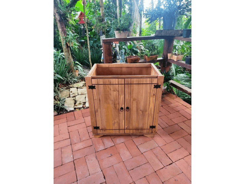 Balcão 0,80 Cm Para Cozinha De Madeira Maciça Móveis Rio Negrinho Balcão 0,80 Cm Para Cozinha De Madeira Maciça Móveis Rio Negrinho